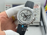 NEW 2026 / N+ FACTORY BEST 1:1 / ROLEX DAYTONA CAL.4130 DIAMOND BAGUETTE