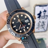 NEW 2025 / ARF FACTORY BEST 1:1 / ROLEX YACHT MASTER 40 EVEROSE GOLD 144GR CAL.3235