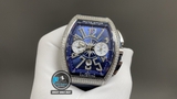 NEW 2025 / ABF FACTORY BEST 1:1 / FRANK MULLER VANGUARD V45 CHRONOGRAH