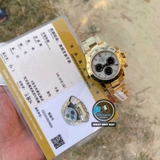 NEW 2025 / N6 FACTORY BEST 1:1 / ROLEX DAYTONA MẶT SỐ THIÊN THẠCH 🌠 LẮC KÊ VÀNG 18K FULL 40MM CAL.4130