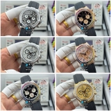 NEW 2026 / N+ FACTORY BEST 1:1 / ROLEX DAYTONA CAL.4130 DIAMOND BAGUETTE