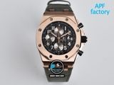 NEW 2024 / APF FACTORY BEST 1:1 / AP ROYAL OAK OFFSHORE CHRONOGRAPH 42MM CAL.3126