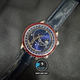 NEW 2025 / 3K FACTORY BEST 1:1 / PATEK PHILIPPE SKY MOON 6104G DIAMOND BEZEL