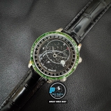 NEW 2025 / 3K FACTORY BEST 1:1 / PATEK PHILIPPE SKY MOON 6104G DIAMOND BEZEL