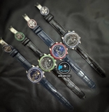 NEW 2025 / 3K FACTORY BEST 1:1 / PATEK PHILIPPE SKY MOON 6104G DIAMOND BEZEL