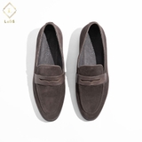 Giàu Loafer da lộn QL500-112