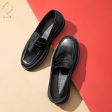 Giày lười đen B9078-A001