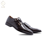 Giày Monk Strap nâu MT-01