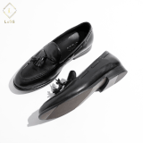 Giày Loafer họa tiết chuông 3673-033