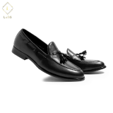 Giày Loafer họa tiết chuông 3673-033