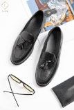 Giày Loafer họa tiết chuông 3673-033