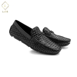 Giày lười da đan HF0102-6Đ