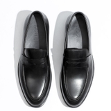 Giày Penny Loafer da trơn quai ngang 666-02