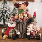 Búp Bê Xmas Nhồi Bông [Santa Claus/Snowman Elk/Reindeer Handmade Dolls]