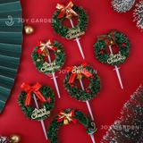 Vòng Nguyệt Quế mini (Mini Christmas Wreath)