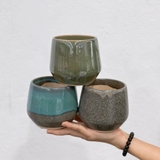 Chậu Kim Cương Cao vintage - Chậu trồng sen đá, xương rồng mini | Joy Garden