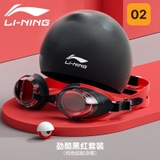 Sét Mũ + Kính Bơi Trẻ Em Lining LSJK302
