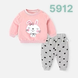 Bộ Nỉ Trẻ Em Cutepandas P95