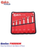 Bộ cờ lê mở đai ốc loe 6 cây Genius FN006M