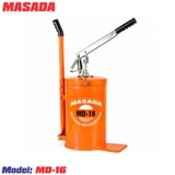 Bơm mỡ dùng tay 16 lít Masada MD-16