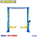 Cầu nâng 2 trụ giằng trên NK Pro lift NK-4000L 4 tấn
