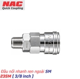 Khớp nối nhanh NAC 23SM ren ngoài 3/8
