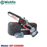 Máy cưa xích chạy Pin Workfix WF-CS08BL ( Sạc + Pin )
