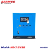Máy nén khí trục vít biến tần Aramco HD-7,5VSD, 10HP