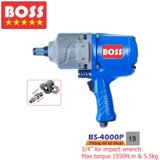 Súng bắn ốc bằng hơi BS-4000P (3/4 inch), BOSS Công nghệ Đức