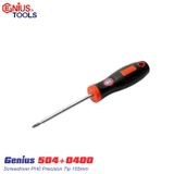 Tô vít Genius 4 cạnh dài 155mm 504+0400