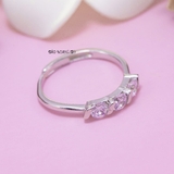 Nhẫn Bạc Nữ Thiết Kế Đính Đá Sang Trọng  N2409020030