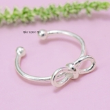Nhẫn Bạc Nữ Teen Hình Chiếc Nơ N2408280020
