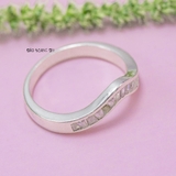 Nhẫn Bạc Nữ Thiết Kế Đính Đá Sang Trọng  N2409020040