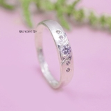 Nhẫn Bạc Cặp Đôi Nam Nữ Đính Đá N2408290001