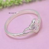 Nhẫn Bạc Nữ Teen Đính Đá N2408280040