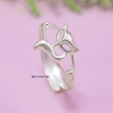 Nhẫn Bạc Nữ Thiết Kế Hình Hồ Ly Free Size N2409020058