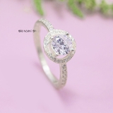 Nhẫn Bạc Nữ Đính Đá Sang Trọng N2409010042