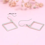 Khuyên Tai Bạc Nữ S925 Thiết Kế Theo Kiểu Hình Học H2410240050