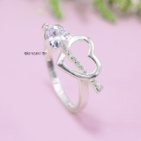 Nhẫn Bạc Nữ Mũi Tên Tình Yêu N2409060050