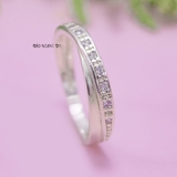Nhẫn Bạc Cặp Đôi Nam Nữ Đính Đá N2408290015
