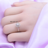 Nhẫn Bạc Nữ Đính Đá Sang Trọng N2409010043
