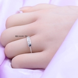 Nhẫn Bạc Nữ Teen Chạm Khắc Chữ N2408280074
