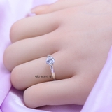 Nhẫn Bạc Nữ Thiết Kế Đính Đá Sang Trọng  N2409020038