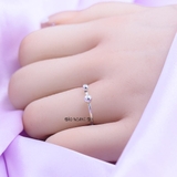 Nhẫn Bạc Nữ Teen Trơn Không Đá N2408280042