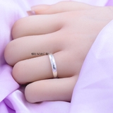 Nhẫn Bạc Tròn Trơn