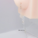 Khuyên Tai Bạc Nữ S925 Thiết Kế Hình Đồng Xu Tài Lộc H2410250019