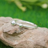 Nhẫn Bạc Nữ Teen Trơn Không Đá N2408280042