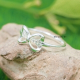 Nhẫn Bạc Nữ Teen Hình Chiếc Nơ N2408280021