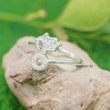 Nhẫn Bạc Nữ Teen Đính Đá N2408280006