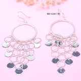 Khuyên Tai Bạc Nữ S925 Thiết Kế Kiểu Chùm Nho Sáng Tạo Tinh Tế H2410250017